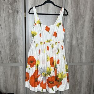 Moulinette Soeurs Dress Size 6 Floral Fit and Flare Flirty Easter Garden